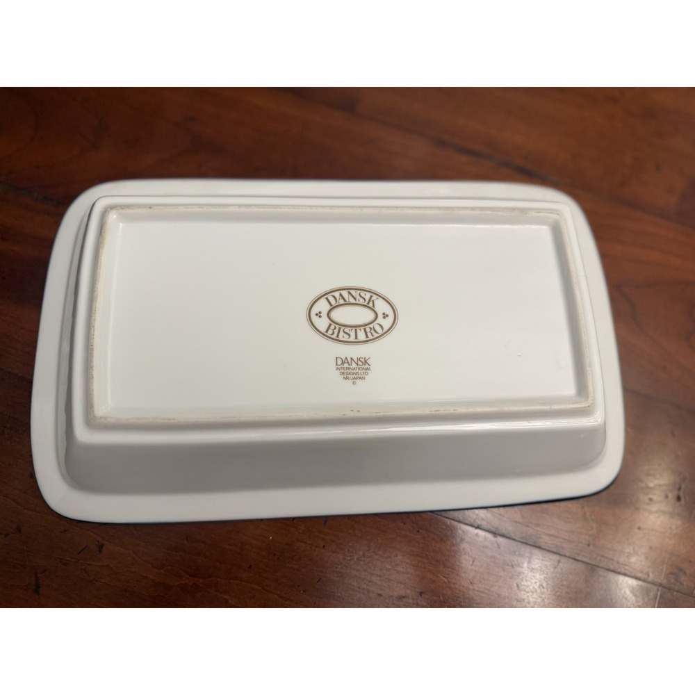 Vintage Dansk‎ Bistro Maribo Rectangular Baker 13x7.75 Casserole Dish Japan - Picture 4 of 4